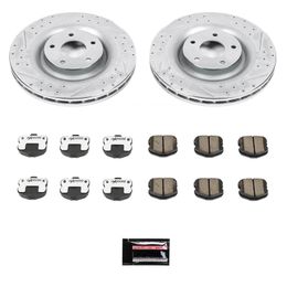 PWR-K1444-26, PowerStop Z26 Street Warrior Brake Upgrade Kits for 2006-2013 CORVETTE - K1444-26 в ОАЭ, Дубай. Состояние - новое. Цена 2 330 AED. Фото, контакты продавца | AUTO.AE