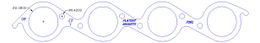 FOG-7091C, Flatout Gaskets Amored RCC Header Gaskets 7091C في الإمارات, دبي. Condition - new. Price 370 AED. Photo, seller contacts | AUTO.AE