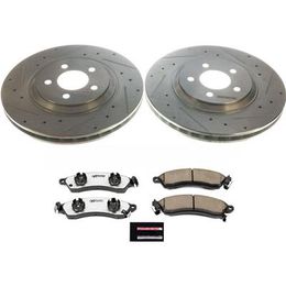 PWR-K1304-26, PowerStop Z26 Street Warrior Brake Upgrade Kits for 1994-2004 MUSTANG - K1304-26 في الإمارات, دبي. Condition - new. Price 1,300 AED. Photo, seller contacts | AUTO.AE