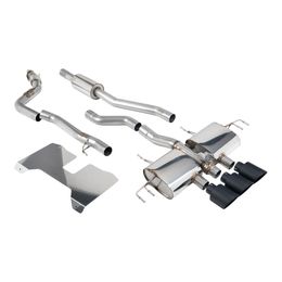 SSXHO283, MILLTEK SSXHO283 Cat-Back Exhaust, 3" (Cerakote Black GT-115 Trims) for HONDA Civic Type R (FL5) 2022- в ОАЭ, Дубай. Состояние - новое. Цена 13 940 AED. Фото, контакты продавца | AUTO.AE