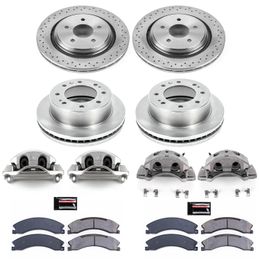 PWR-KCOE6992, PowerStop Z17 Evolution Plus Stock Replacement Brake Kits with Calipers for 2015-2019 SIERRA 2500 HD, SILVERADO 2500 HD, 2016-2019 SUBURBAN 3500 HD - KCOE6992 в ОАЭ, Дубай. Состояние - новое. Цена 4 360 AED. Фото, контакты продавца | AUTO.AE