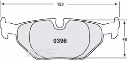 0396.332.17.44, PFC 0396.332.17.44 Rear Brake Pads for BMW 1 Series 120d/130i (E81 / E82 / E87) (332 Compound, 17mm) in UAE, Dubai. Condition - new. Price 1,460 AED. Photo, seller contacts | AUTO.AE