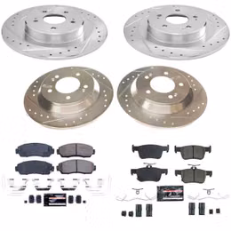 PWR-K8944, PowerStop Z23 Evolution Sport Brake Upgrade Kits for 2021-2025 TLX - K8944 في الإمارات, دبي. Condition - new. Price 1,900 AED. Photo, seller contacts | AUTO.AE