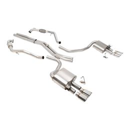SSXAU1202, MILLTEK SSXAU1202 Cat-Back Exhaust, 2.5'' (Quad Polished Trims) for AUDI S5 Sportback RHD (B9) 2017- in UAE, Dubai. Condition - new. Price 17,460 AED. Photo, seller contacts | AUTO.AE