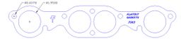 FOG-7063C, Flatout Gaskets Amored RCC Header Gaskets 7063C في الإمارات, دبي. Condition - new. Price 370 AED. Photo, seller contacts | AUTO.AE