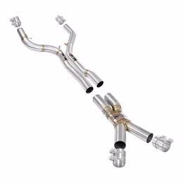 745820, SUPERSPRINT 745820 X-Pipe Package Without The OPF And Mid Resonator (For OEM Rear Muffler) for BMW M3 (G80 / G81) / BMW M4 (G82) في الإمارات, دبي. Condition - new. Price 9,870 AED. Photo, seller contacts | AUTO.AE
