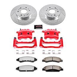 PWR-KC2067-36, PowerStop Z36 Truck and Tow Brake Upgrade Kits with Calipers KC2067-36 в ОАЭ, Дубай. Состояние - новое. Цена 2 900 AED. Фото, контакты продавца | AUTO.AE