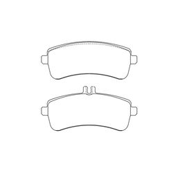 EIP255MA45B, ENDLESS EIP255MA45B Rear Brake Pads MA45B for MERCEDES-Benz SL65 AMG / GT AMG / C63 AMG في الإمارات, دبي. Condition - new. Price 2,070 AED. Photo, seller contacts | AUTO.AE