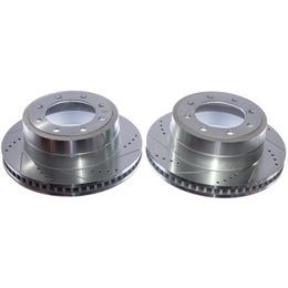 PWR-AR85224XPR, PowerStop Evolution Drilled and Slotted Rotors for 2023-2026 F-250 SUPER DUTY, F-350 SUPER DUTY - AR85224XPR في الإمارات, دبي. Condition - new. Price 1,180 AED. Photo, seller contacts | AUTO.AE