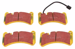 EBC-DP42355R, EBC Yellowstuff Brake Pads for 2014-2023 GHIBLI, QUATTROPORTE - DP42355R in UAE, Dubai. Condition - new. Price 940 AED. Photo, seller contacts | AUTO.AE