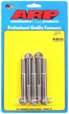 724-3500, ARP 724-3500 SAE Bolt Kit 7/16-20 x 3.500 hex SS bolts в ОАЭ, Дубай. Состояние - новое. Цена 310 AED. Фото, контакты продавца | AUTO.AE