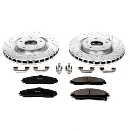 PWR-K1417, PowerStop Z23 Evolution Sport Brake Upgrade Kits for 2005-2013 CORVETTE, 2005-2007 XLR - K1417 в ОАЭ, Дубай. Состояние - новое. Цена 1 160 AED. Фото, контакты продавца | AUTO.AE