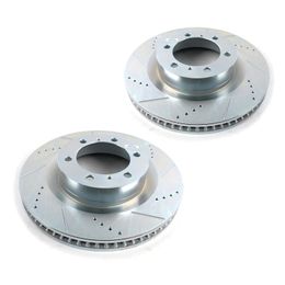 PWR-JBR-1395XPR, PowerStop Evolution Drilled and Slotted Rotors for 2010-2024 4RUNNER, 2010-2023 GX460 - JBR1395XPR в ОАЭ, Дубай. Состояние - новое. Цена 1 200 AED. Фото, контакты продавца | AUTO.AE