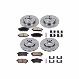 PWR-KOE5551, PowerStop Z17 Evolution Plus Stock Replacement Brake Kits for 2011-2015 CRUZE, 2016 CRUZE LIMITED, 2013-2016 SONIC - KOE5551 في الإمارات, دبي. Condition - new. Price 1,250 AED. Photo, seller contacts | AUTO.AE