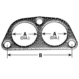 APH-8734, AP Exhaust Flange Gaskets for 1989-1995 SIDEKICK, TRACKER - 8734 в ОАЭ, Дубай. Состояние - новое. Цена 20 AED. Фото, контакты продавца | AUTO.AE