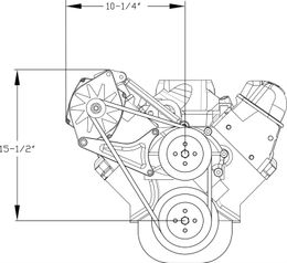 SME-2002, Summit Racing™ Billet Aluminum SBF 289/302 Alternator Bracket SME-2002 في الإمارات, دبي. Condition - new. Price 500 AED. Photo, seller contacts | AUTO.AE