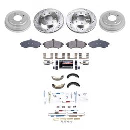 PWR-K15528DK, PowerStop Z23 Evolution Sport Disc and Drum Brake Upgrade Kits for 2002 ELANTRA - K15528DK في الإمارات, دبي. Condition - new. Price 1,350 AED. Photo, seller contacts | AUTO.AE