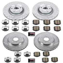 PWR-K1445-26, PowerStop Z26 Street Warrior Brake Upgrade Kits for 2006-2013 CORVETTE - K1445-26 в ОАЭ, Дубай. Состояние - новое. Цена 4 270 AED. Фото, контакты продавца | AUTO.AE
