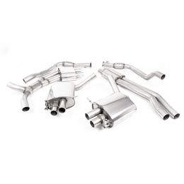 SSXAU1000, MILLTEK SSXAU1000 Cat-Back Exhaust, 2.76" (Polished Trims) for AUDI RS5 Sportback (B9.5) Non-OPF 2019- в ОАЭ, Дубай. Состояние - новое. Цена 22 120 AED. Фото, контакты продавца | AUTO.AE