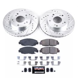 PWR-K2384, PowerStop Z23 Evolution Sport Brake Upgrade Kits for 2006-2011 CIVIC - K2384 في الإمارات, دبي. Condition - new. Price 700 AED. Photo, seller contacts | AUTO.AE