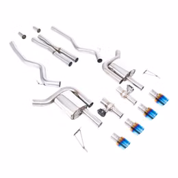 SSXFD428, MILLTEK SSXFD428 Cat-Back Exhaust, 2.76" (Blue Titanium GT-100 Tips) for FORD Mustang GT 5.0L Fastback (S650) 2024- في الإمارات, دبي. Condition - new. Price 21,360 AED. Photo, seller contacts | AUTO.AE