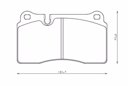 EIP184MX72, ENDLESS EIP184MX72 Front brake pads AUDI TT-RS(8J)/FERRARI 360/F430 в ОАЭ, Дубай. Состояние - новое. Цена 1 170 AED. Фото, контакты продавца | AUTO.AE