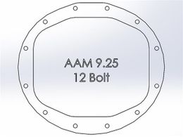 AFE-46-70402, aFe Pro Series 12 Bolt AAM 9.25 Inch  Differential Cover 46-70402 in UAE, Dubai. Condition - new. Price 1,610 AED. Photo, seller contacts | AUTO.AE