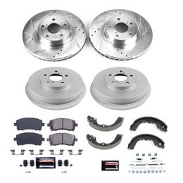 PWR-K15468DK, PowerStop Z23 Evolution Sport Disc and Drum Brake Upgrade Kits for 1998-2002 FORESTER - K15468DK в ОАЭ, Дубай. Состояние - новое. Цена 1 480 AED. Фото, контакты продавца | AUTO.AE