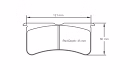 2555-RSL29, PAGID 2555-RSL29 Front brake pads RSL29 FORD Fiesta R2 Tarmac Rally Spec 2015 / Wilwood Superlite в ОАЭ, Дубай. Состояние - новое. Цена 1 710 AED. Фото, контакты продавца | AUTO.AE