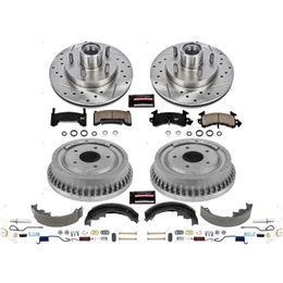 PWR-K15051DK, PowerStop Z23 Evolution Sport Disc and Drum Brake Upgrade Kits for 1991 S10 BLAZER, S15 JIMMY, SONOMA - K15051DK в ОАЭ, Дубай. Состояние - новое. Цена 2 170 AED. Фото, контакты продавца | AUTO.AE