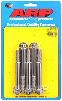 656-3750, ARP 656-3750 SAE Bolt Kit 1/2-13 x 3.750 12pt SS bolts в ОАЭ, Дубай. Состояние - новое. Цена 340 AED. Фото, контакты продавца | AUTO.AE