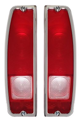 AAY-BTL-6472-FTP, All American Billet Taillight Bezels for 1966-1977 BRONCO, 1964-1972 F-100 - BTL-6472-FT-P в ОАЭ, Дубай. Состояние - новое. Цена 670 AED. Фото, контакты продавца | AUTO.AE