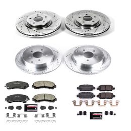 PWR-K8006, PowerStop Z23 Evolution Sport Brake Upgrade Kits for 2014-2024 Q50, 2017-2022 Q60 - K8006 in UAE, Dubai. Condition - new. Price 1,980 AED. Photo, seller contacts | AUTO.AE