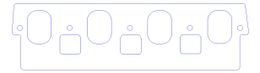 FOG-8481-2, Flatout Gaskets Intake Gaskets 8481.2 في الإمارات, دبي. Condition - new. Price 280 AED. Photo, seller contacts | AUTO.AE