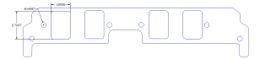 FOG-8358, Flatout Gaskets Intake Gaskets 8358 в ОАЭ, Дубай. Состояние - новое. Цена 140 AED. Фото, контакты продавца | AUTO.AE