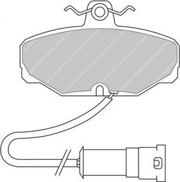 FDS408, FERODO FDS408 Rear Brake Pads DS Performance for FORD Scorpio в ОАЭ, Дубай. Состояние - новое. Цена 680 AED. Фото, контакты продавца | AUTO.AE