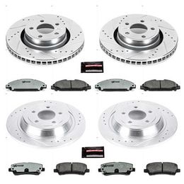 PWR-K6808-26, PowerStop Z26 Street Warrior Brake Upgrade Kits for 2015-2020 MUSTANG - K6808-26 في الإمارات, دبي. Condition - new. Price 2,750 AED. Photo, seller contacts | AUTO.AE