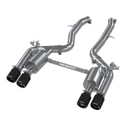 S45023CF, MBRP S45023CF Resonator-Back 3" Armor Pro (T304 Stainless Steel / Dual Rear with Carbon Tips) for BMW M2 Competition (F87) 2019-2021 в ОАЭ, Дубай. Состояние - новое. Цена 11 060 AED. Фото, контакты продавца | AUTO.AE