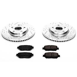 PWR-K5272, PowerStop Z23 Evolution Sport Brake Upgrade Kits for 2006 GS300, 2009-2015 IS250 - K5272 в ОАЭ, Дубай. Состояние - новое. Цена 1 010 AED. Фото, контакты продавца | AUTO.AE