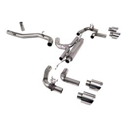 SSXVW667, MILLTEK SSXVW667 Filter-Back Exhaust, 3.15" (Polished GT-115 Trims) for VW Golf R (MK8) в ОАЭ, Дубай. Состояние - новое. Цена 12 490 AED. Фото, контакты продавца | AUTO.AE