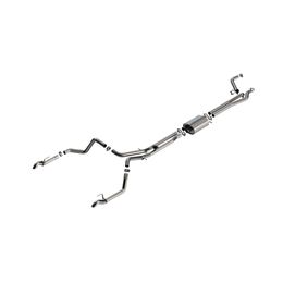 141005, BORLA 141005 Cat-Back Exhaust System 2.75", S-Type (Turn Down Tips) for CHEVROLET Silverado 1500 / GMC Sierra 1500 6.2L V8 2024 in UAE, Dubai. Condition - new. Price 8,940 AED. Photo, seller contacts | AUTO.AE