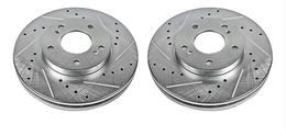 PWR-JBR-552XPR, PowerStop Evolution Drilled and Slotted Rotors for 1989-1996 300ZX - JBR552XPR в ОАЭ, Дубай. Состояние - новое. Цена 960 AED. Фото, контакты продавца | AUTO.AE