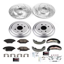 PWR-K15426DK, PowerStop Z23 Evolution Sport Disc and Drum Brake Upgrade Kits for 2016-2021 SPARK - K15426DK في الإمارات, دبي. Condition - new. Price 1,370 AED. Photo, seller contacts | AUTO.AE
