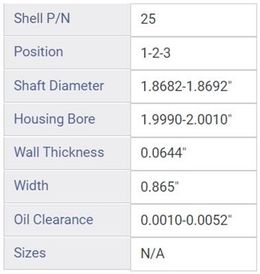 EGN-CC402, Enginetech Cam Bearings CC402 в ОАЭ, Дубай. Состояние - новое. Цена 90 AED. Фото, контакты продавца | AUTO.AE