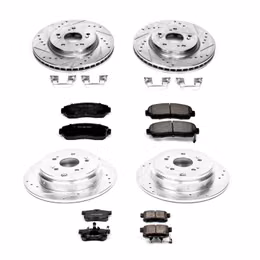 PWR-K229, PowerStop Z23 Evolution Sport Brake Upgrade Kits for 2007-2011 CR-V, 2010-2012 RDX - K229 في الإمارات, دبي. Condition - new. Price 1,770 AED. Photo, seller contacts | AUTO.AE