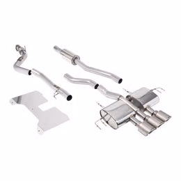 SSXHO302, MILLTEK SSXHO302 Cat-Back Exhaust, 3" (Brushed Titanium GT-115 Trims) for HONDA Civic Type R (FL5) 2022- в ОАЭ, Дубай. Состояние - новое. Цена 13 150 AED. Фото, контакты продавца | AUTO.AE