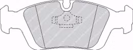 FCP725R, FERODO FCP725R Front Brake Pads DS3000 for BMW 3 Series (E36) في الإمارات, دبي. Condition - new. Price 1,150 AED. Photo, seller contacts | AUTO.AE