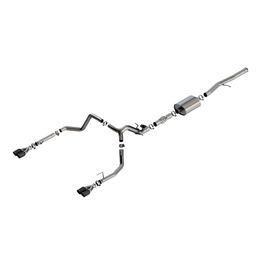 140997CFBA, BORLA 140997CFBA Cat-Back Exhaust System 2.75" ATAK (3.5" Carbon Fiber Tips) for CHEVROLET Silverado 1500 2024 / GMC Sierra 1500 2024 in UAE, Dubai. Condition - new. Price 13,520 AED. Photo, seller contacts | AUTO.AE