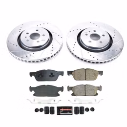 PWR-K8960, PowerStop Z23 Evolution Sport Brake Upgrade Kits for 2017-2020 CONTINENTAL, MKZ, 2017-2019 FUSION - K8960 في الإمارات, دبي. Condition - new. Price 1,460 AED. Photo, seller contacts | AUTO.AE