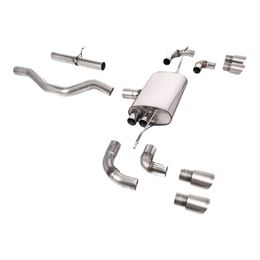 SSXLR157, MILLTEK SSXLR157 Filter-Back Exhaust, 3" (Titanium GT-90 Trims) for LAND ROVER Defender 90 P400 2020- في الإمارات, دبي. Condition - new. Price 14,280 AED. Photo, seller contacts | AUTO.AE